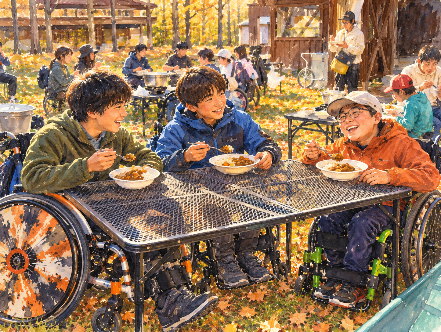 キャンプカレーはおいしい!