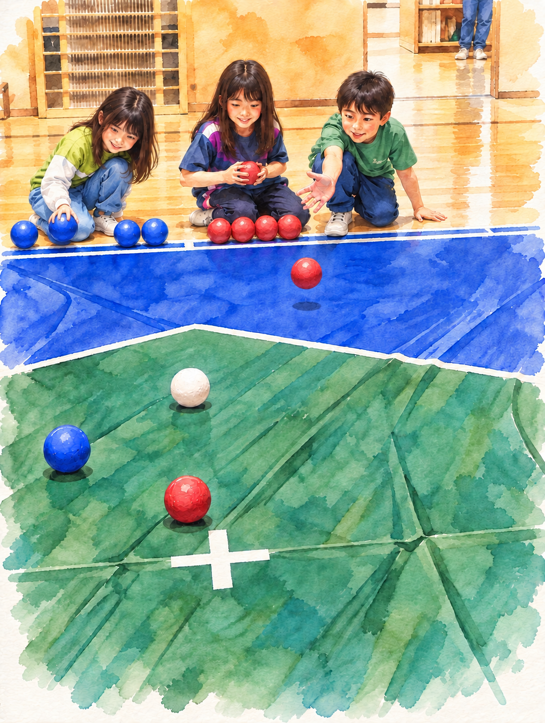 ボッチャは楽しい！